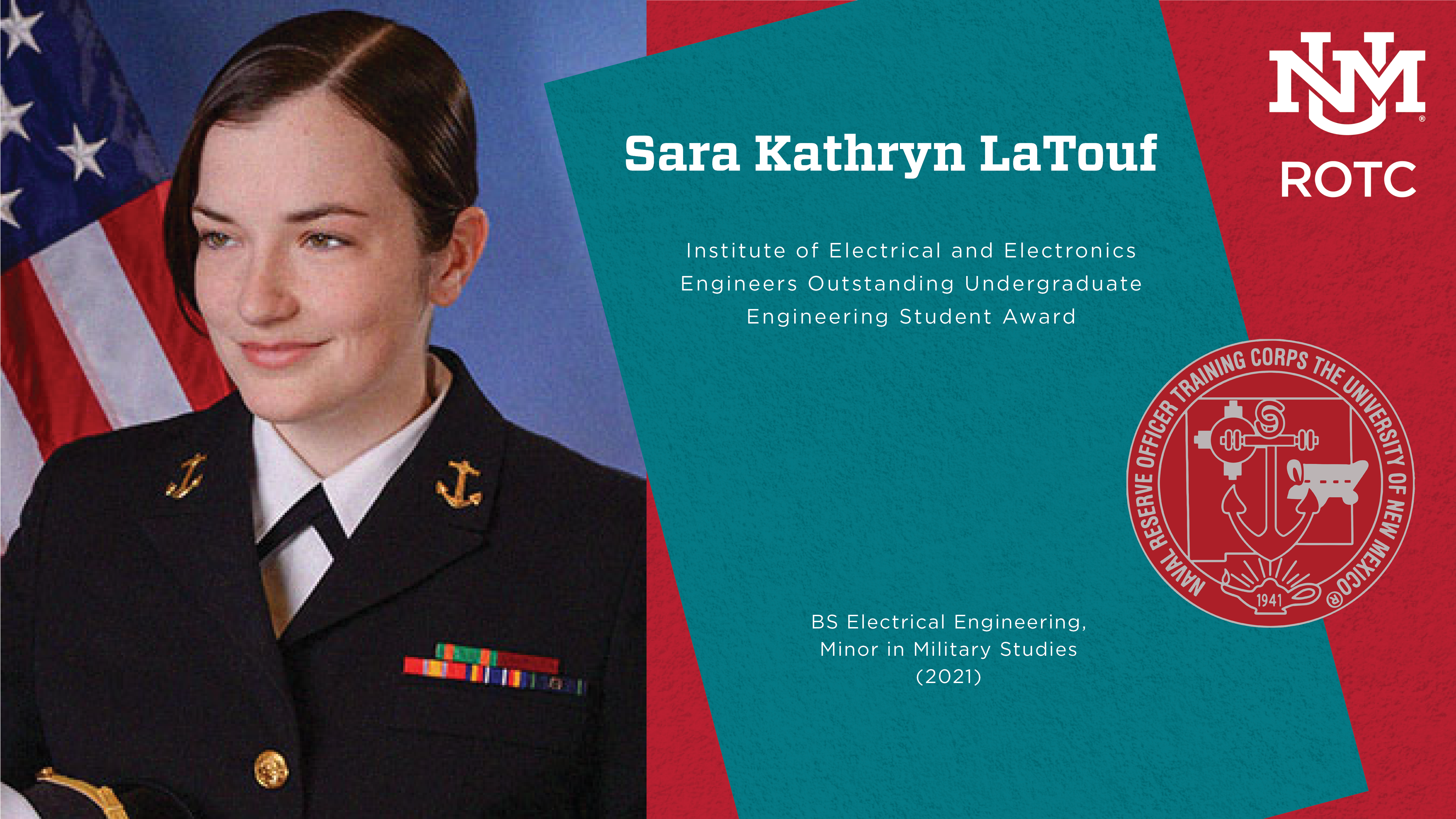 2021 IEEE Outstanding Undergraduate Engineering Student | Sara Kathryn LaTouf