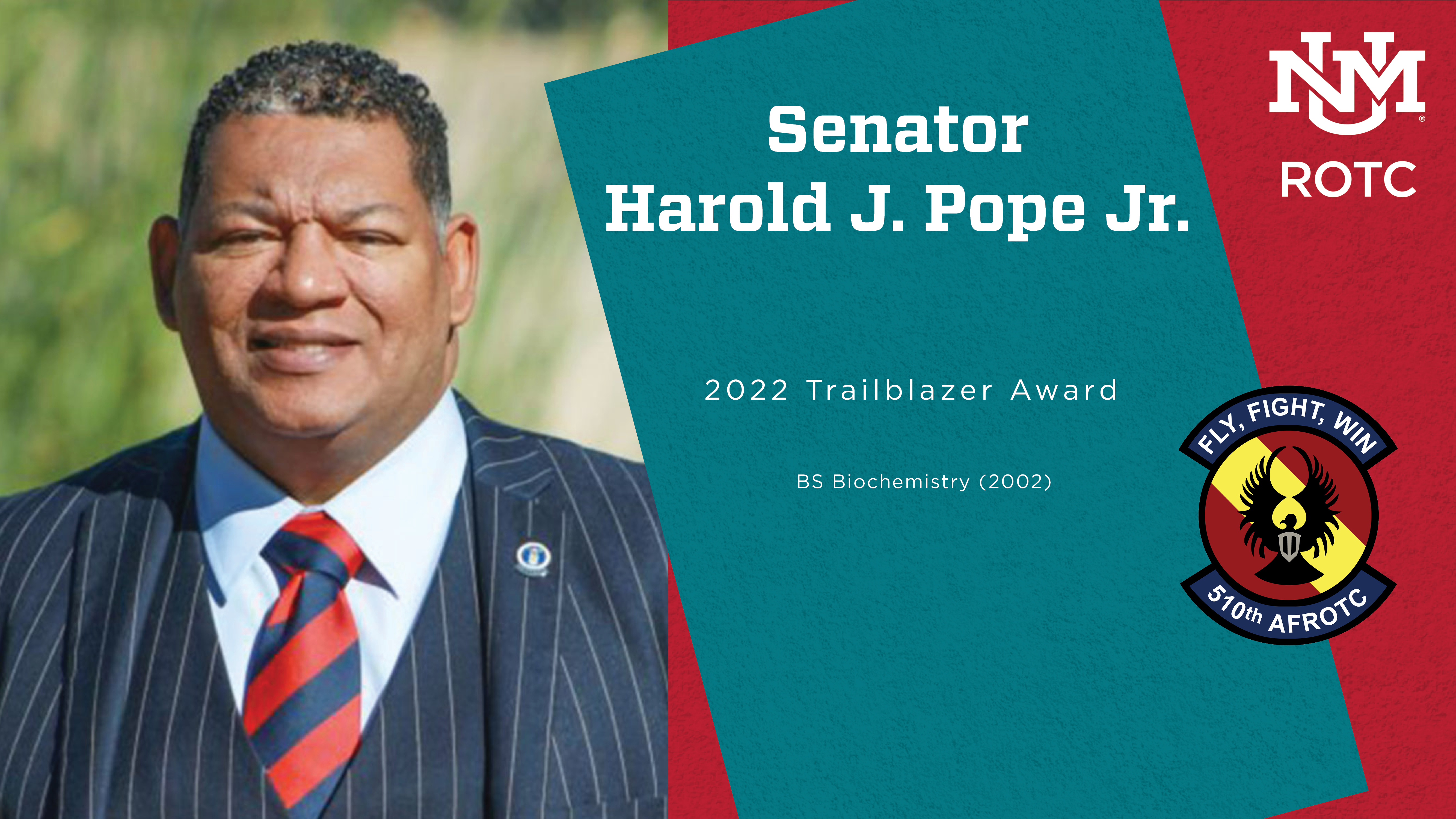Trailblazer Award | Senator Harold J. Pope Jr.